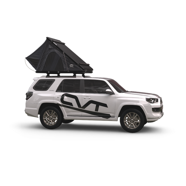 CVT Mt. Hood Roof Top Tent - Small 50" - Black - Double Channel