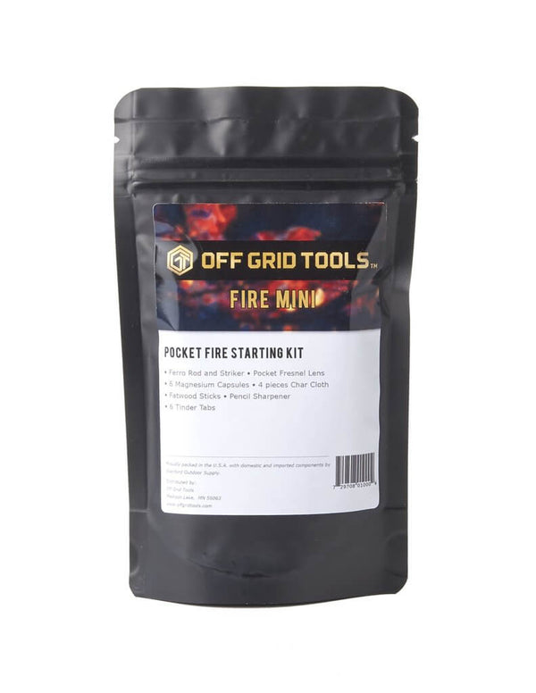 Off Grid Tools Fire Mini - Pocket Fire Starting Kit